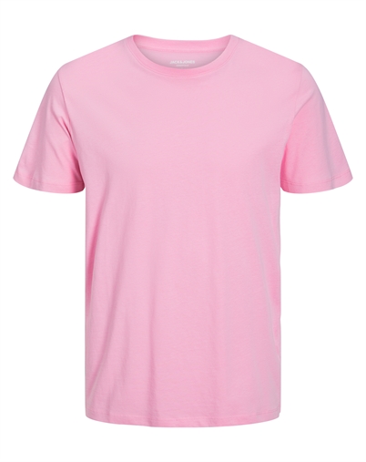 Jack & Jones - JJEOrganic Basic O-Neck T-Shirt - Prism Pink